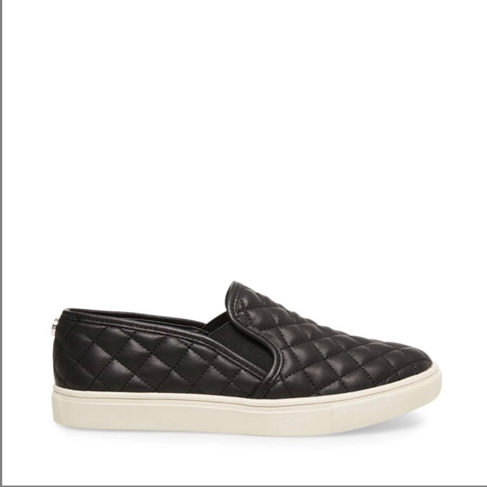 Steve Madden ECENTRCQ Black Slip On Sneakers